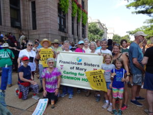 FSM at the St. Louis Climate Strike on September 20, 2019.