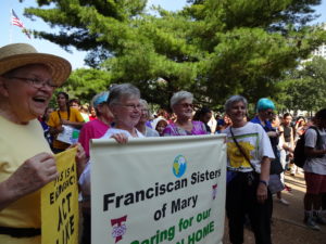 FSM at the St. Louis Climate Strike on September 20, 2019.